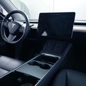 Hurtownia GSM - Organizer für das Auto Baseus T-Space Series für Tesla Model 3 / Y grau - BSU4818 - {ean13} - Hurt