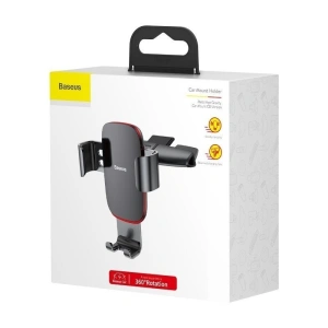 Hurtownia GSM - Uchwyt grawitacyjny Baseus Metal Age do slotu CD (czarny) - BSU611BLK - {ean13} - Hurt