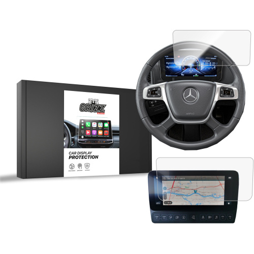 Hurtownia GrizzGlass - 5906146401983 - GRZ8111 - Folia ceramiczna GrizzGlass CarDisplay Protection do Mercedes Arocs 2018 [2w1] - B2B homescreen