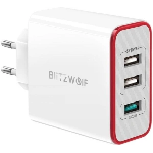 Ładowarka sieciowa Blitzwolf BW-PL2 3x USB QC 3.0 30W