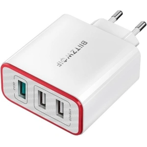 Wall charger Blitzwolf BW-PL2 3x USB QC 3.0 30W