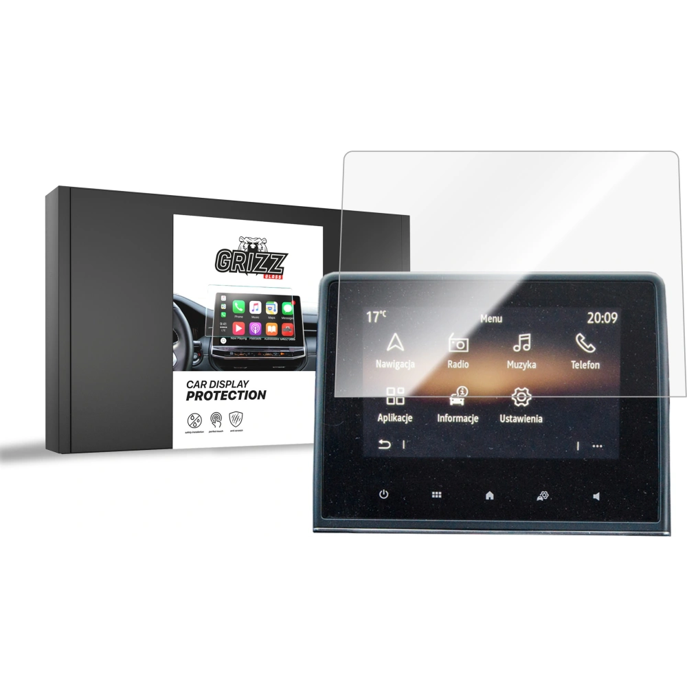 Hurtownia GSM - GrizzGlass CarDisplay Protecție Film ceramic pentru Renault Captur 2 7" 2021 - GRZ8127 - {ean13} - Hurt
