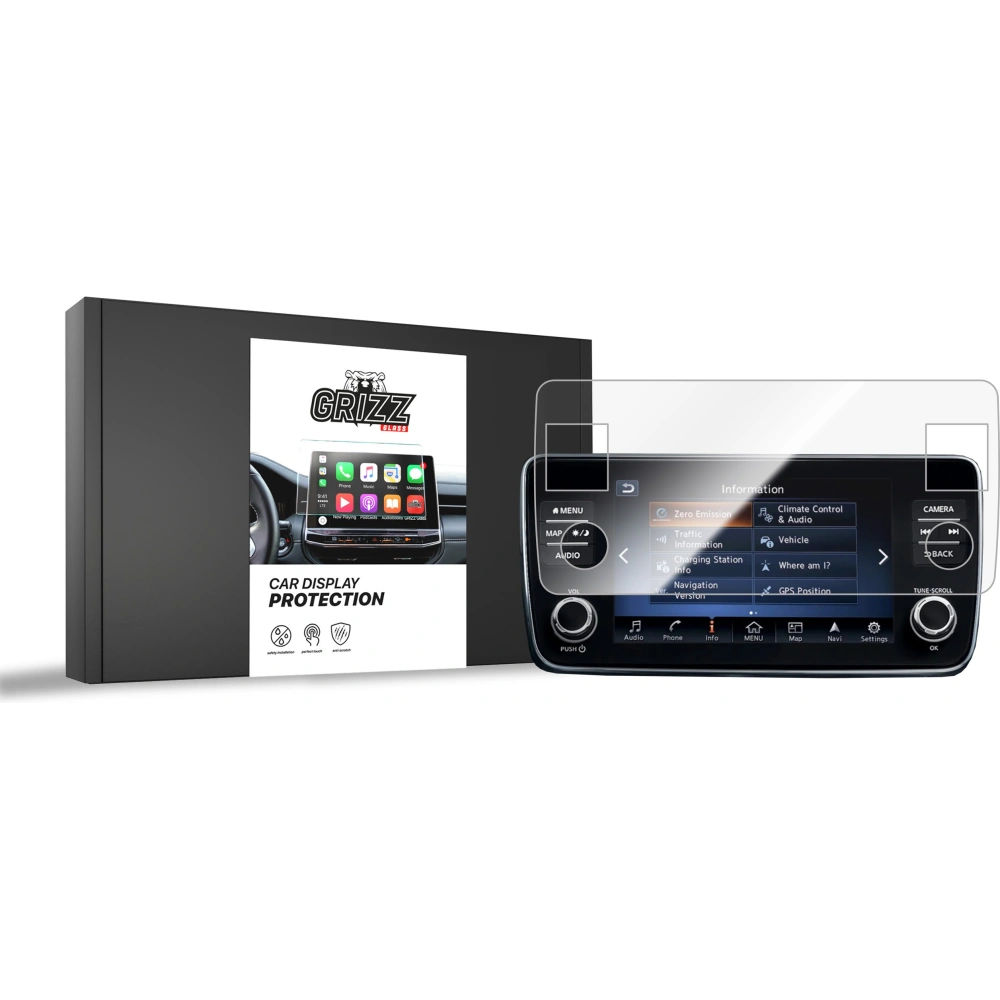 Folia ceramiczna GrizzGlass CarDisplay Protection do Nissan Leaf 2017