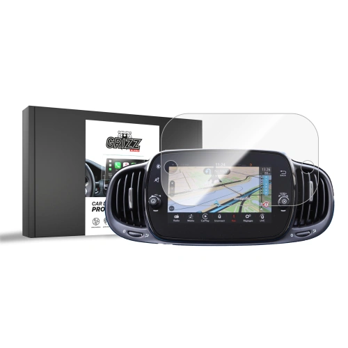Folia ceramiczna GrizzGlass CarDisplay Protection do Fiat 500 7" 2018-2025