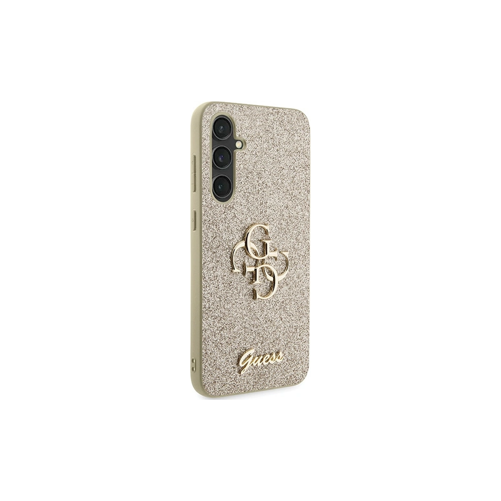 Hurtownia GSM - Case Guess GUHCS23FEHG4SGD Samsung Galaxy S23 FE Hardcase Glitter Script Big 4G gold - GUE3132 - {ean13} - Hurt