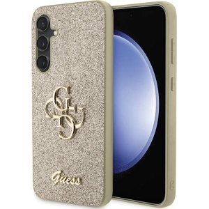 Hurtownia GSM - Case Guess GUHCS23FEHG4SGD Samsung Galaxy S23 FE Hardcase Glitter Script Big 4G gold - GUE3132 - {ean13} - Hurt