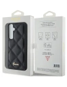 Hurtownia GSM - Case Guess GUHCS23FEPSQSQSK Samsung Galaxy S23 FE Hartschale Quilted Metal Logo schwarz/black - GUE3133 - {ean13} - Hurt