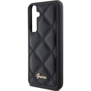 Hurtownia GSM - Case Guess GUHCS23FEPSQSQSK Samsung Galaxy S23 FE Hartschale Quilted Metal Logo schwarz/black - GUE3133 - {ean13} - Hurt