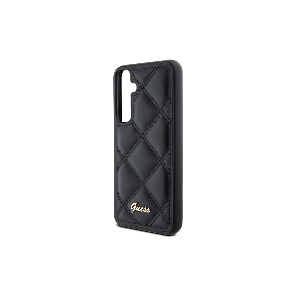 Hurtownia GSM - Etui Guess GUHCS23FEPSQSQSK Samsung Galaxy S23 FE hardcase Quilted Metal Logo negru/black - GUE3133 - {ean13} - Hurt
