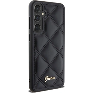 Hurtownia GSM - Case Guess GUHCS23FEPSQSQSK Samsung Galaxy S23 FE Hartschale Quilted Metal Logo schwarz/black - GUE3133 - {ean13} - Hurt