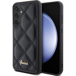 Hurtownia GSM - Case Guess GUHCS23FEPSQSQSK Samsung Galaxy S23 FE Hartschale Quilted Metal Logo schwarz/black - GUE3133 - {ean13} - Hurt