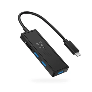 Adapter 5w1 Blitzwolf BW-TH4 Hub USB-C do 3xUSB 3.0, SD, microSD