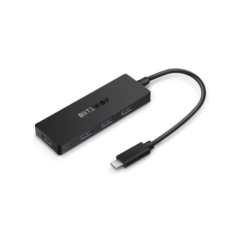 Wholesale Adapter 4in1 Blitzwolf BW-TH3 Hub USB-C to 4xUSB 3.0 - BLZ157 - {ean13} - Hurt