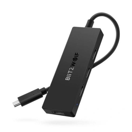 Adapter 4w1 Blitzwolf BW-TH3 Hub USB-C do 4xUSB 3.0