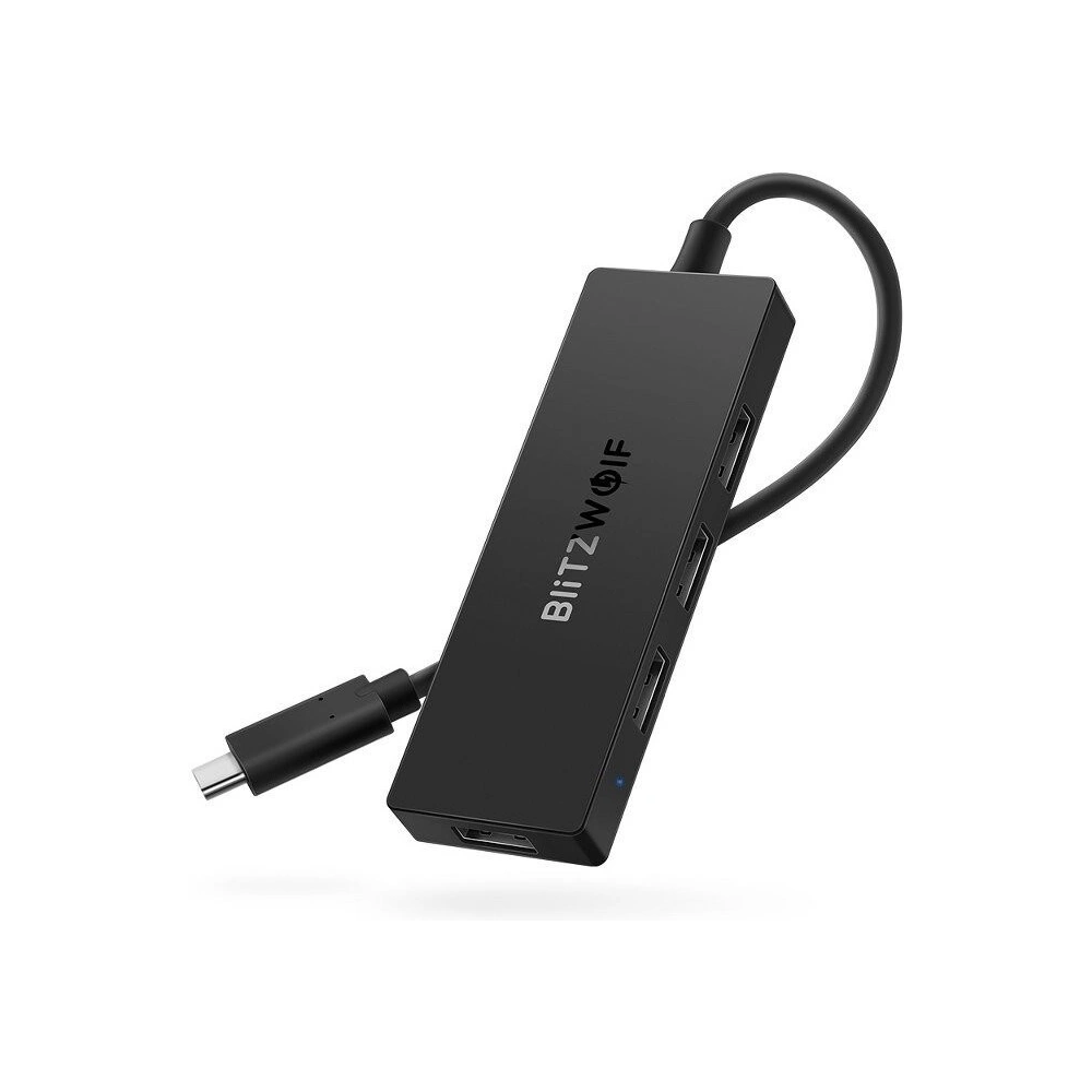 Hurtownia GSM - Adapter 4w1 Blitzwolf BW-TH3 Hub USB-C do 4xUSB 3.0 - BLZ157 - {ean13} - Hurt
