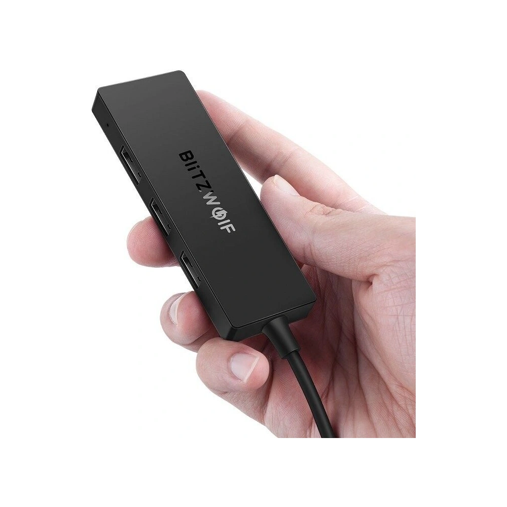 Hurtownia GSM - Adapter 4w1 Blitzwolf BW-TH3 Hub USB-C do 4xUSB 3.0 - BLZ157 - {ean13} - Hurt