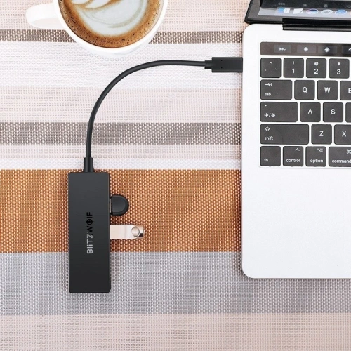 Adapter 4w1 Blitzwolf BW-TH3 Hub USB-C do 4xUSB 3.0