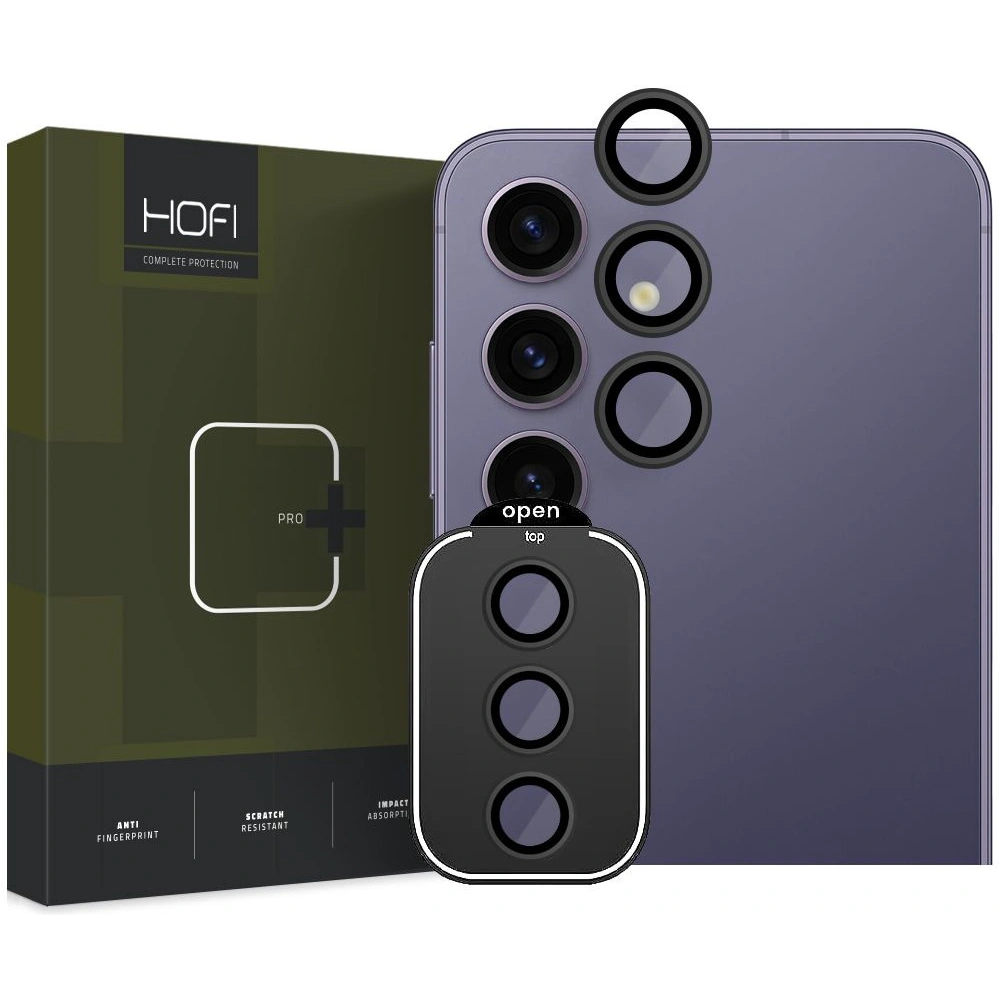 Wholesale Hofi Camring Pro+ Samsung Galaxy S24+ Plus / S24 FE Black - HOFI447 - {ean13} - Hurt