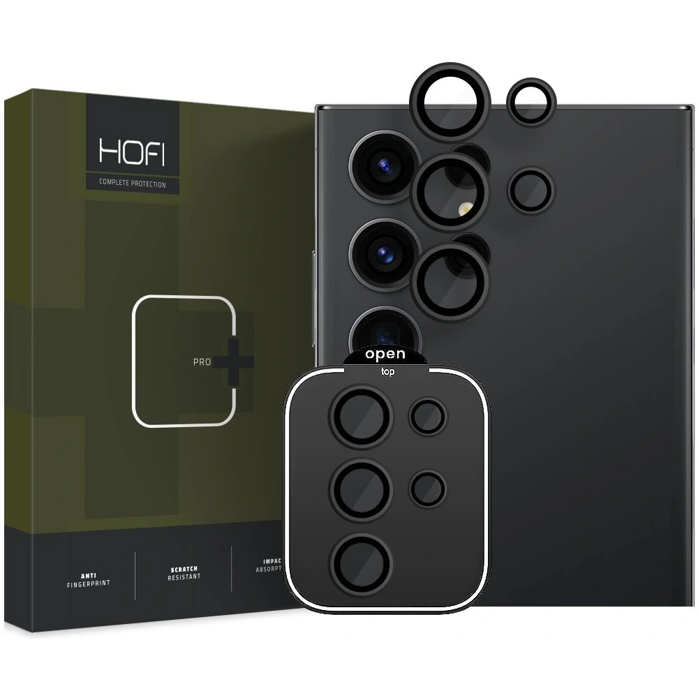 Hurtownia GSM - Objektív üveg Hofi Camring Pro+ Samsung Galaxy S24 Ultra Fekete - HOFI448 - {ean13} - Hurt