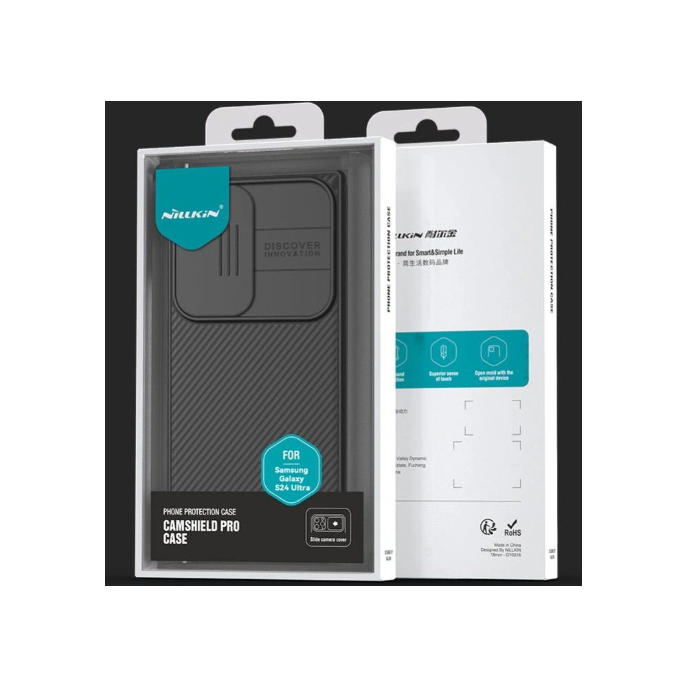 Wholesale Nillkin Camshield Pro Samsung Galaxy S24 Ultra Black - NLK1384 - {ean13} - Hurt