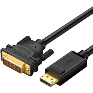 Hurtownia GSM - Kabel UGREEN DP103 einseitig DisplayPort / DVI 1080p 60Hz 1.5m schwarz - UGR1779 - {ean13} - Hurt
