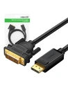 Hurtownia GSM - Kábel UGREEN DP103 egyirányú DisplayPort / DVI 1080p 60Hz 1.5m fekete - UGR1779 - {ean13} - Hurt