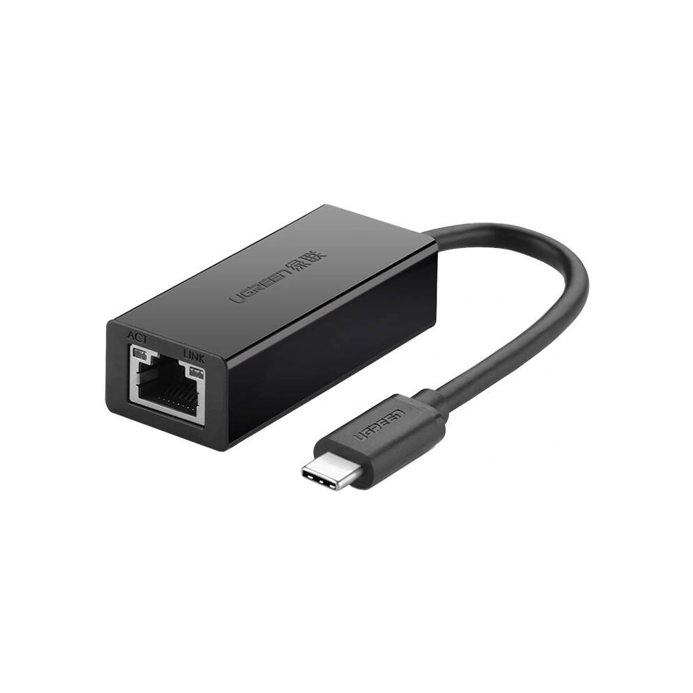 Hurtownia GSM - Adaptor extern UGREEN 30287 USB-C / RJ45 Ethernet 10/100 Mbps negru - UGR1787 - {ean13} - Hurt
