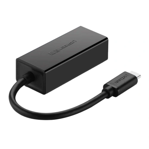 Adapter zewnętrzny UGREEN 30287 USB-C / RJ45 Ethernet 10/100 Mbps czarny