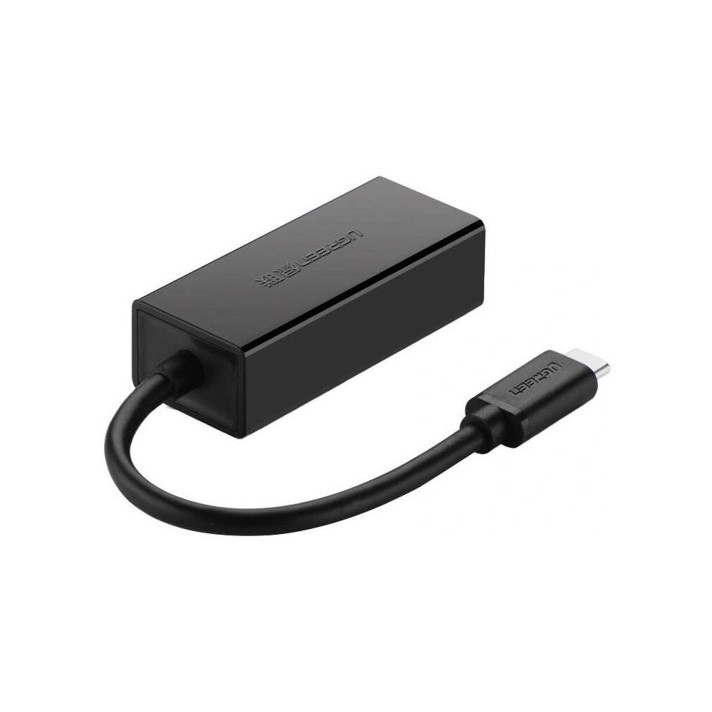 Hurtownia GSM - UGREEN 30287 externer Adapter USB-C / RJ45 Ethernet 10/100 Mbps schwarz - UGR1787 - {ean13} - Hurt