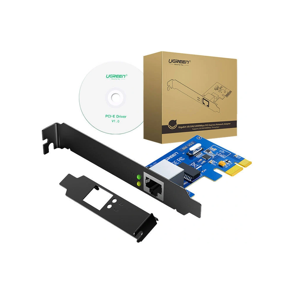 Hurtownia GSM - Netzwerkadapter UGREEN US230 PCI Express / RJ45 Gigabit Ethernet 1000Mbps - UGR1788 - {ean13} - Hurt
