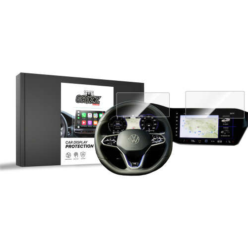 Hurtownia GrizzGlass - 5906146403611 - GRZ8272 - Folia ceramiczna GrizzGlass CarDisplay Protection do Volkswagen VW Touareg Discover Premium [2w1] - B2B homescreen
