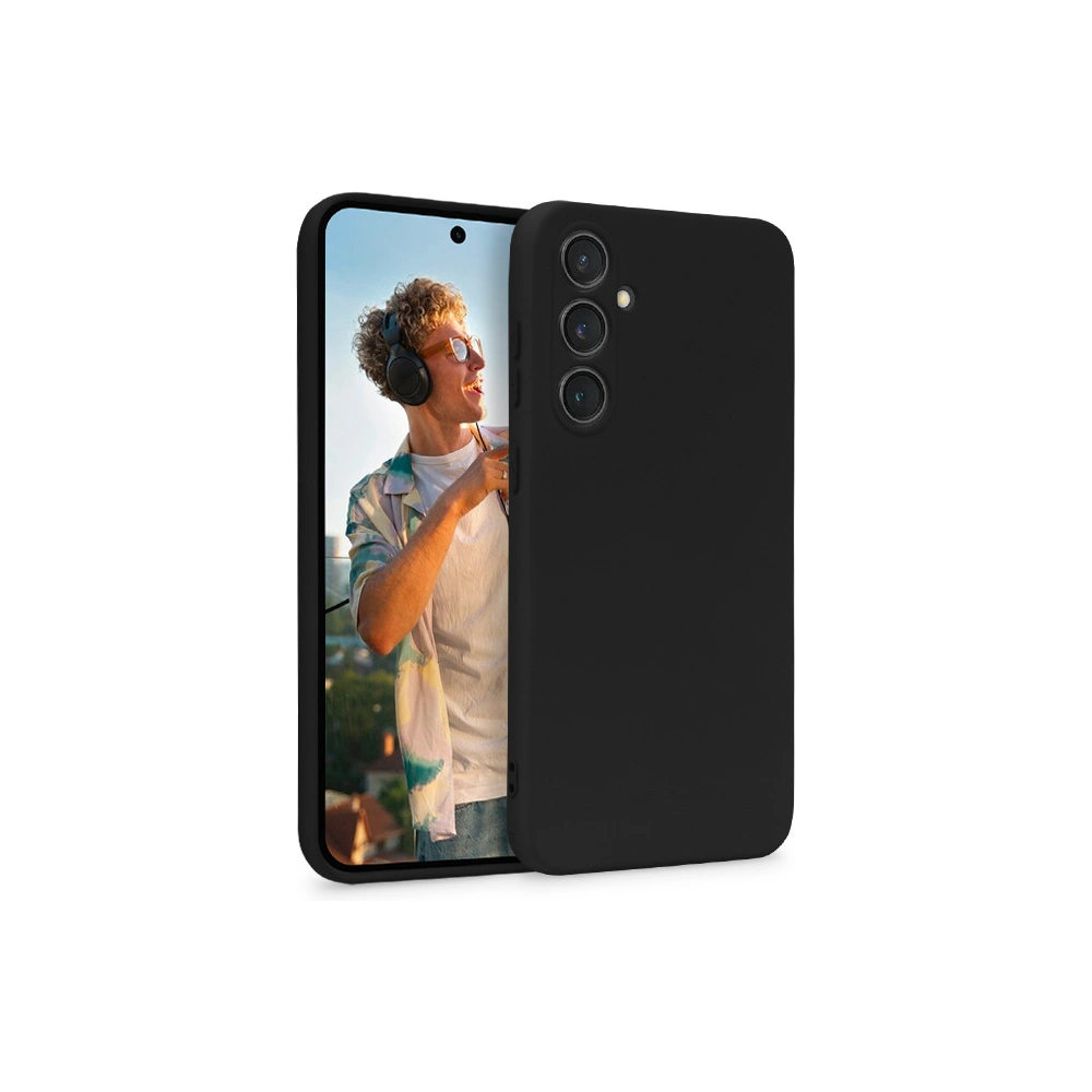 Hurtownia GSM - Etui Crong Color Cover Samsung Galaxy S23 FE negru - CRG675 - {ean13} - Hurt