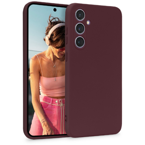 Crong Distributor - 5904310703611 - CRG677 - Crong Color Cover Samsung Galaxy S23 FE burgundy - B2B homescreen