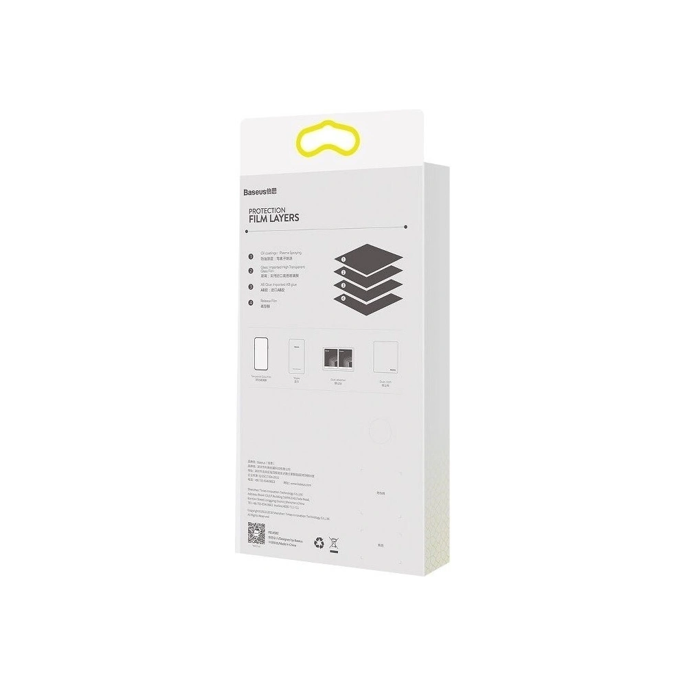 Hurtownia GSM - Szkło hartowane 0,3mm Baseus do Huawei P30 (czarne) - BSU619BLK - {ean13} - Hurt
