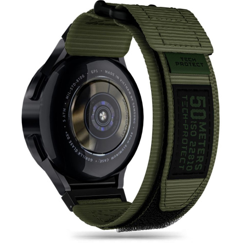 Hurtownia Tech-Protect - 5906203690893 - THP2525 - Pasek Tech-Protect Scout Pro Samsung Galaxy Watch 4 / 5 / 5 Pro / 6 Military Green - B2B homescreen