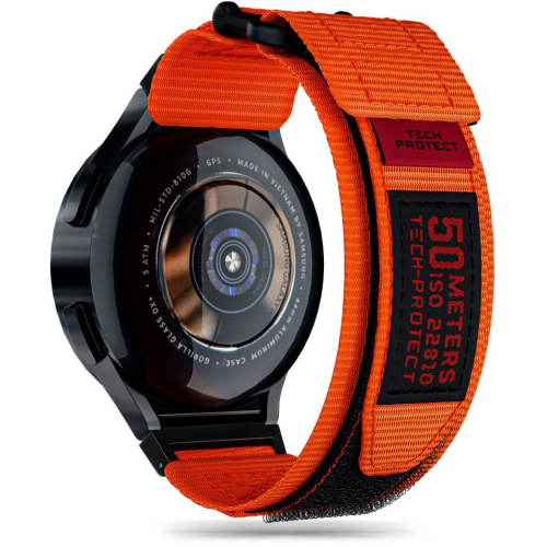 Hurtownia Tech-Protect - 5906203690916 - THP2527 - Pasek Tech-Protect Scout Pro Samsung Galaxy Watch 4 / 5 / 5 Pro / 6 Orange - B2B homescreen