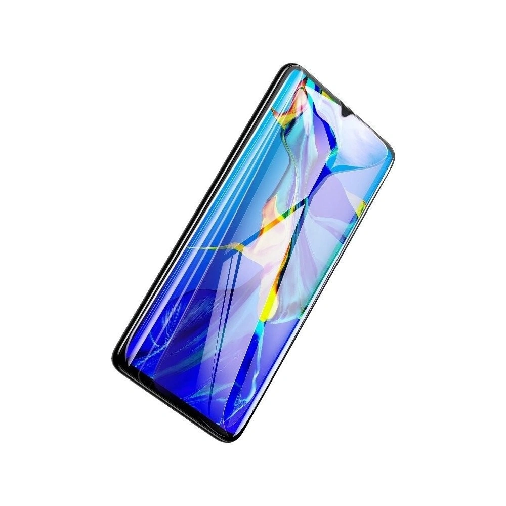 Hurtownia GSM - Szkło hartowane 0,3mm Baseus Anti-Bluelight do Huawei P30 (czarne) - BSU620BLK - {ean13} - Hurt