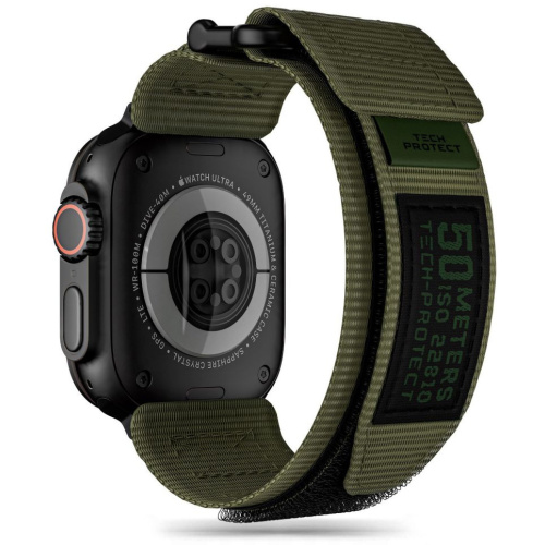 Hurtownia Tech-Protect - 5906203690862 - THP2529 - Pasek Tech-Protect Scout Pro Apple Watch 4 / 5 / 6 / 7 / 8 / 9 / SE / Ultra 42/44/45/49mm Military Green - B2B homescreen