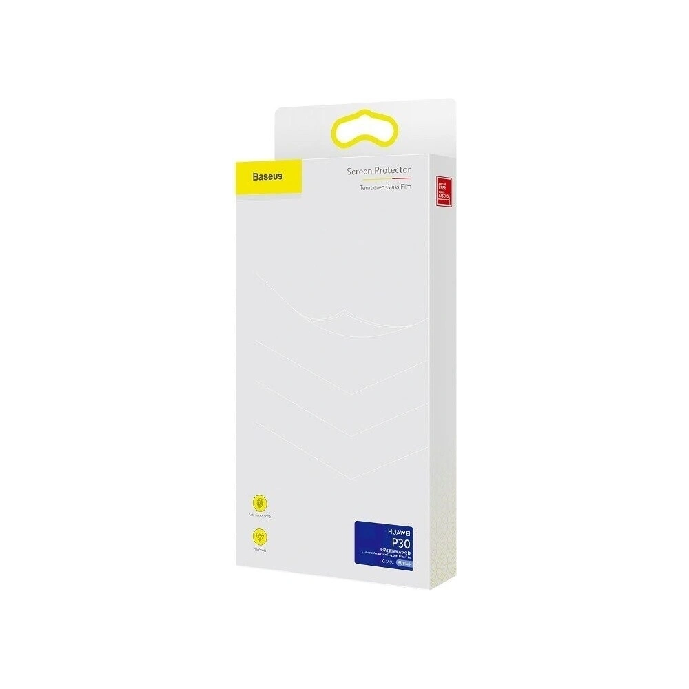 Hurtownia GSM - Szkło hartowane 0,3mm Baseus Anti-Bluelight do Huawei P30 (czarne) - BSU620BLK - {ean13} - Hurt