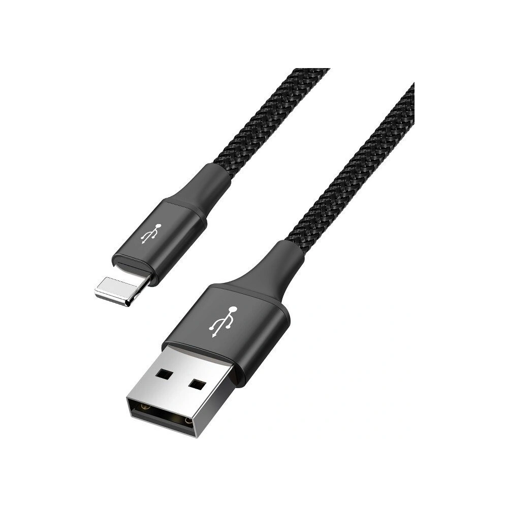 Hurtownia GSM - Kabel USB Baseus Fast 4w1 2xUSB-C / Lightning / Micro 3,5A 1,2m (czarny) - BSU621BLK - {ean13} - Hurt