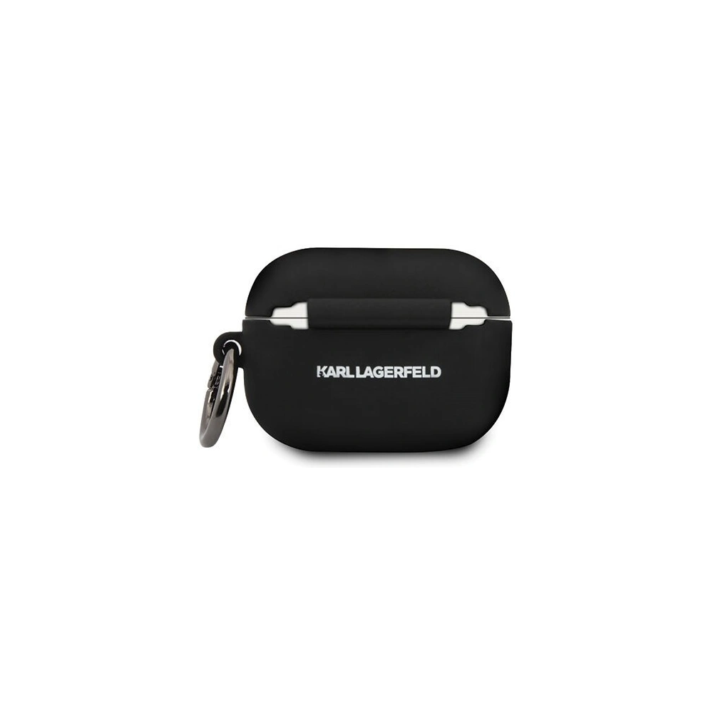 Hurtownia GSM - Karl Lagerfeld KLACAPSILGLBK AirPods Pro cover czarny/black Silicone Ikonik - KLD001BLK - {ean13} - Hurt