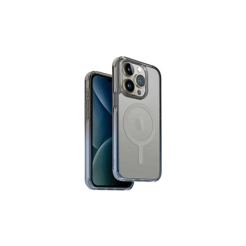 Hurtownia GSM - Etui UNIQ Combat Duo Apple iPhone 15 Pro MagClick Charging albastru-gri/dusty blue-grey - UNIQ1085 - {ean13} - Hurt