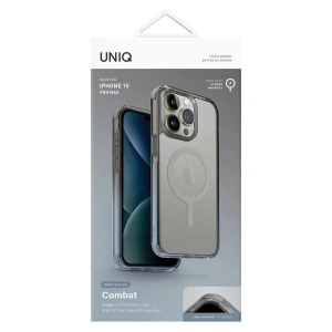 Hurtownia GSM - Etui UNIQ Combat Duo Apple iPhone 15 Pro Max MagClick Charging albastru închis/gri prăfuit - UNIQ1086 - {ean13} - Hurt