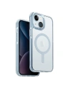 Etui UNIQ Combat Apple iPhone 15 / 14 / 13 MagClick Charging albastru deschis/ice blue