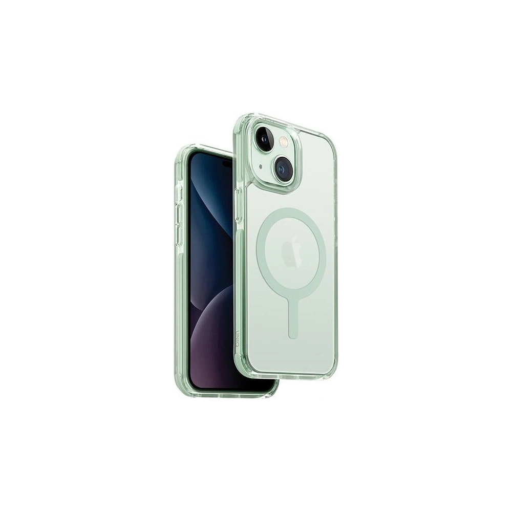 Hurtownia GSM - Etui UNIQ Combat Apple iPhone 15 / 14 / 13 MagClick Charging mátový/cool mint - UNIQ1088 - {ean13} - Hurt