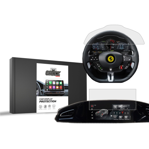 GrizzGlass Distributor - 5906146406186 - GRZ8311 - Matte GrizzGlass CarDisplay Protection Ferrari Purosangue 2023 [2in1] - B2B homescreen