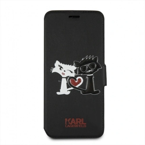 Karl Lagerfeld KLFLBKS8CL1BK S8 G950 black/czarny book Choupette in love