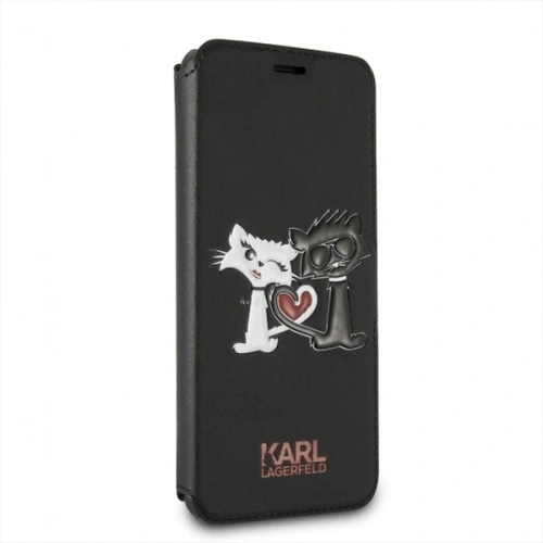 Karl Lagerfeld KLFLBKS8CL1BK S8 G950 black/czarny book Choupette in love