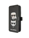Karl Lagerfeld KLFLBKSN65FKICKC iPhone 11 Pro Max schwarz/schwarz Buch