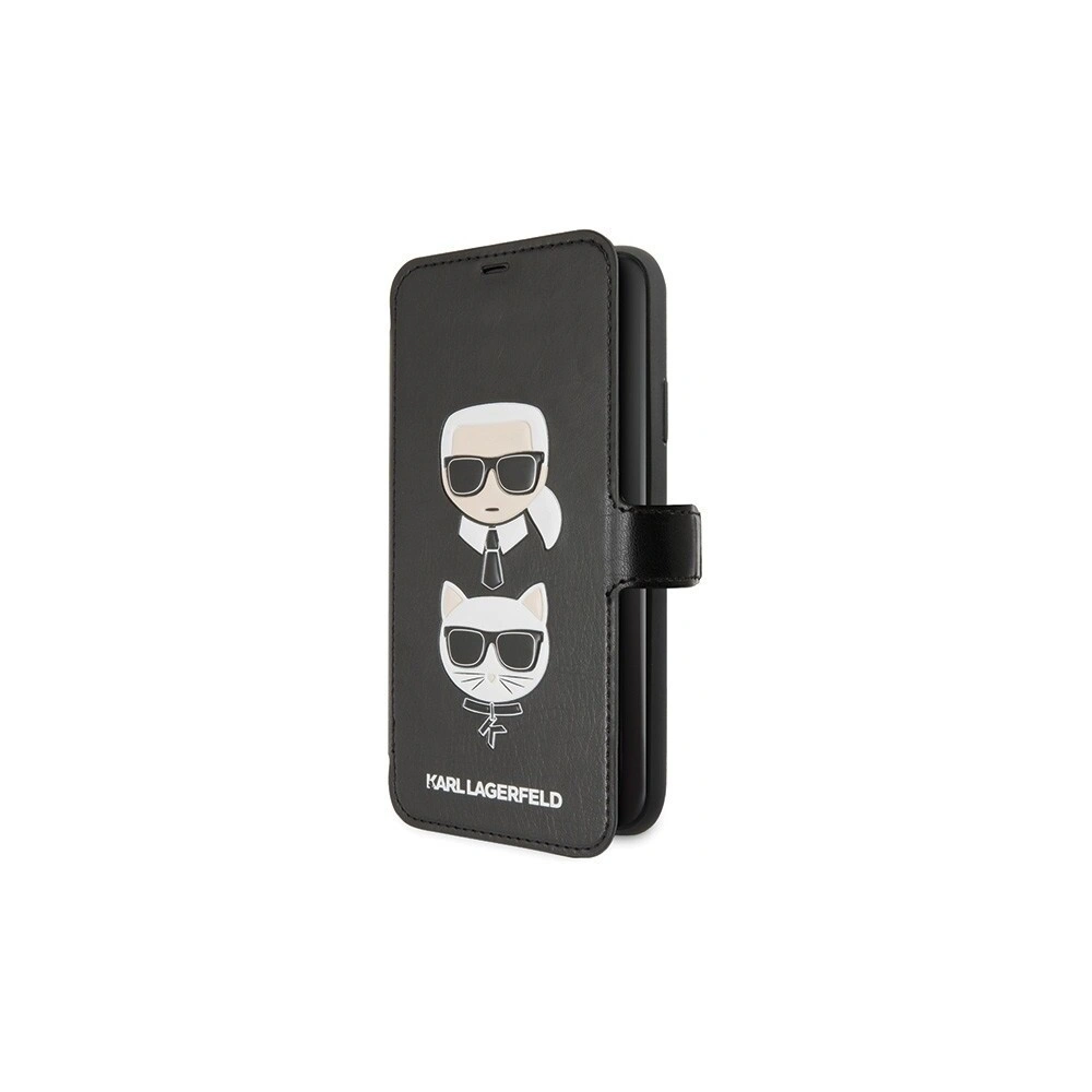 Hurtownia GSM - Karl Lagerfeld KLFLBKSN65FKICKC iPhone 11 Pro Max czarny/black book - KLD004BLK - {ean13} - Hurt